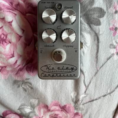 Keeley C4 4-Knob Compressor 2010s - Silver image 1