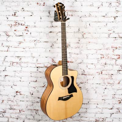 Taylor - DEMO 114ce Grand Auditorium - Acoustic-Electric Guitar - Spruce/Sapele - Natural - with Gig Bag image 4