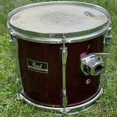 Vintage Pearl Export Series 12” Rack Tom – Wine Red/Burgundy – Made in Taiwan image 3
