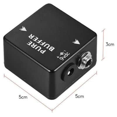 Mosky Pure Buffer Electric guitar pure buffer effect pedal eliminates cable capacitance and tone sucking image 6