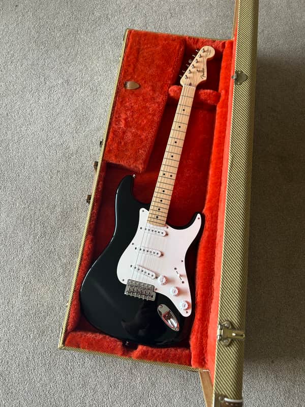 Fender Eric Clapton Artist Series Stratocaster with Vintage Noiseless Pickups 2000 Black image 1