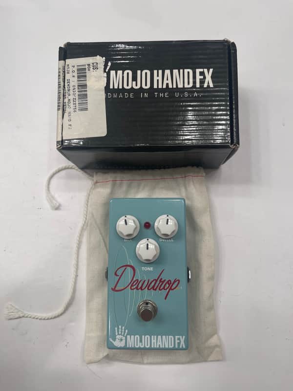 Mojo Hand FX Dew Drop Spring Reverb Dewdrop Tone Factor Guitar Effect Pedal image 1
