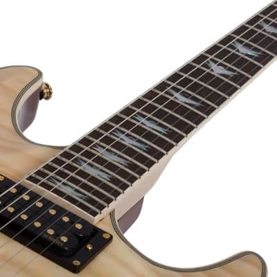 Schecter Omen Extreme-6 Electric Guitar, Gloss Natural image 5