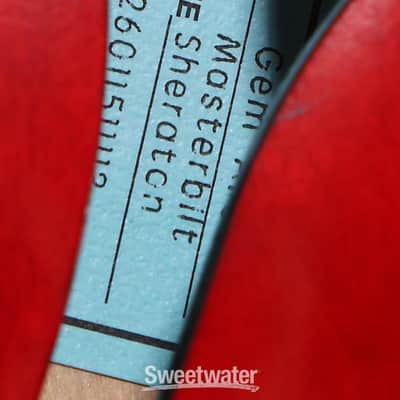 Epiphone Masterbilt Gem Archer Sheraton Electric Guitar - Cherry Red (EMGASCHGHd1) image 4