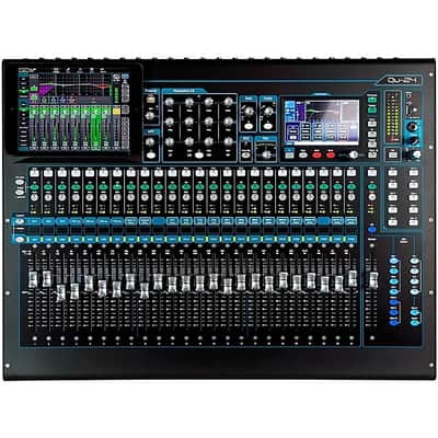 Allen & Heath Qu-24 Chrome Edition Digital Mixer 2025 - BLACK image 1