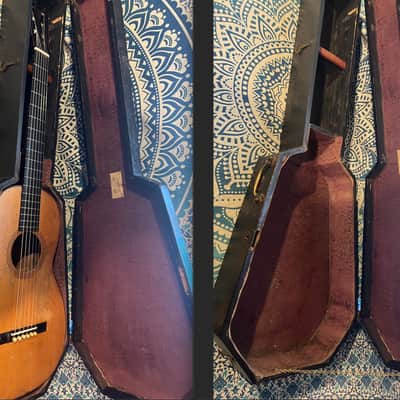 1878-84 C.F. Martin & Company 2 ½ Style 17 Acoustic Guitar with Original Coffin Case image 12