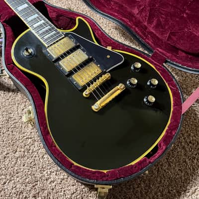 Gibson 1999 Custom Shop Historic Collection 3-Pickup '57 Les Paul Custom Black Beauty Reissue - Ebony image 10