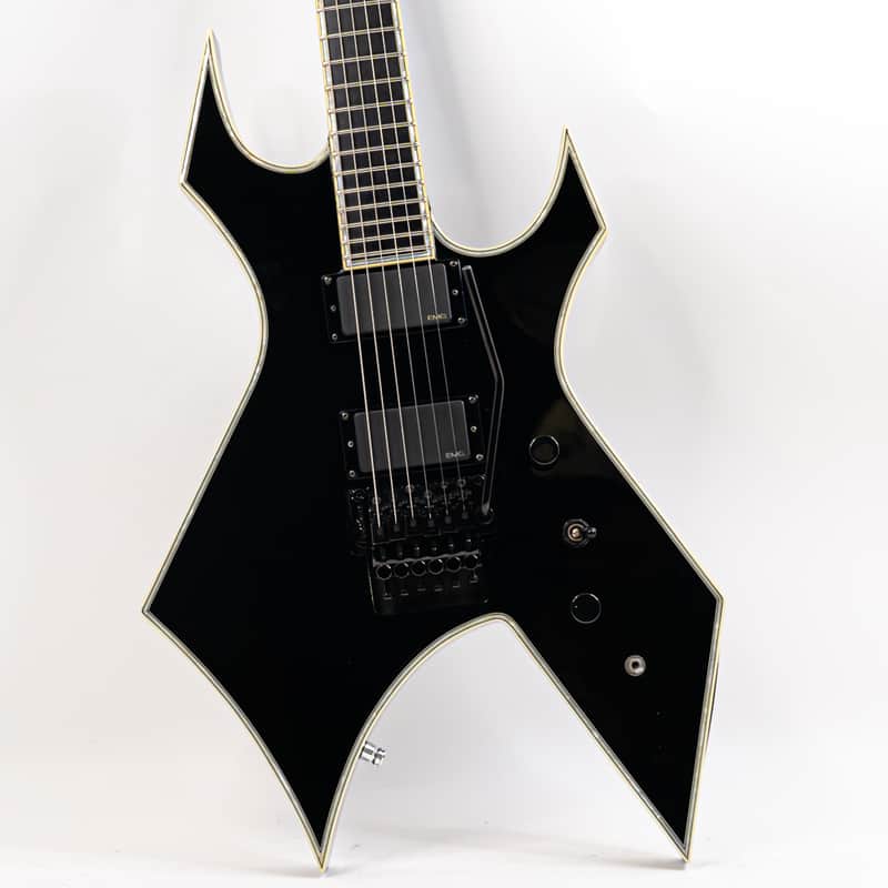 B.C. Rich Warlock NJ Deluxe w/ Gigbag – Iconic Metal Axe with Aggressive Looks, Stage-Ready Firepower image 1