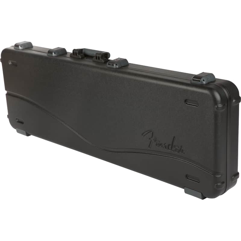 Fender Deluxe Jazz/Precision Bass Molded Hardshell Case - Black image 1