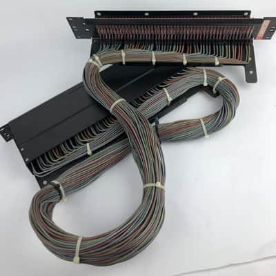 ADC 96 Bantam TT patchbay connected to ADC UP-96NMKII PPC RACKMOUNT PATCHBAY 3 image 8