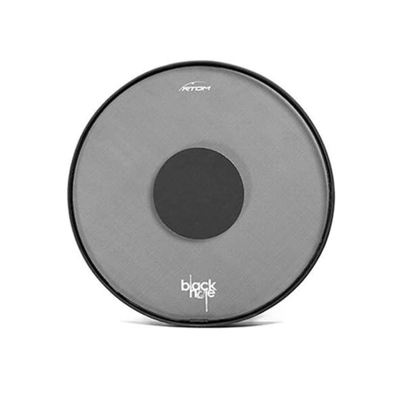 RTOM Black Hole 18" Snap-On Tuneable Mesh Head Practice Pad image 1