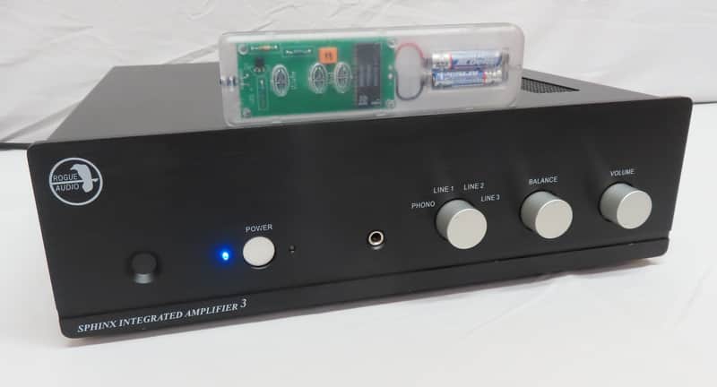 Rogue Audio Sphinx v3 Integrated Amplifier - Hybrid Tube 100 Watt Amp w/ Remote