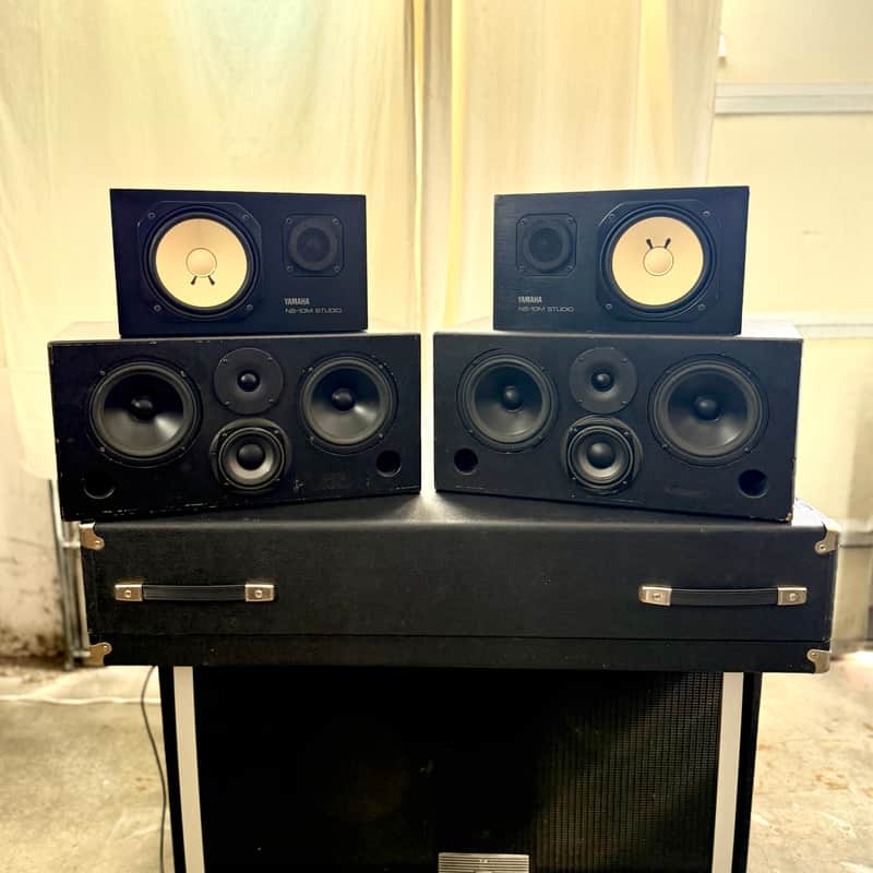 Westlake Audio BBSM-6 studio reference monitors speakers original vintage USA image 1