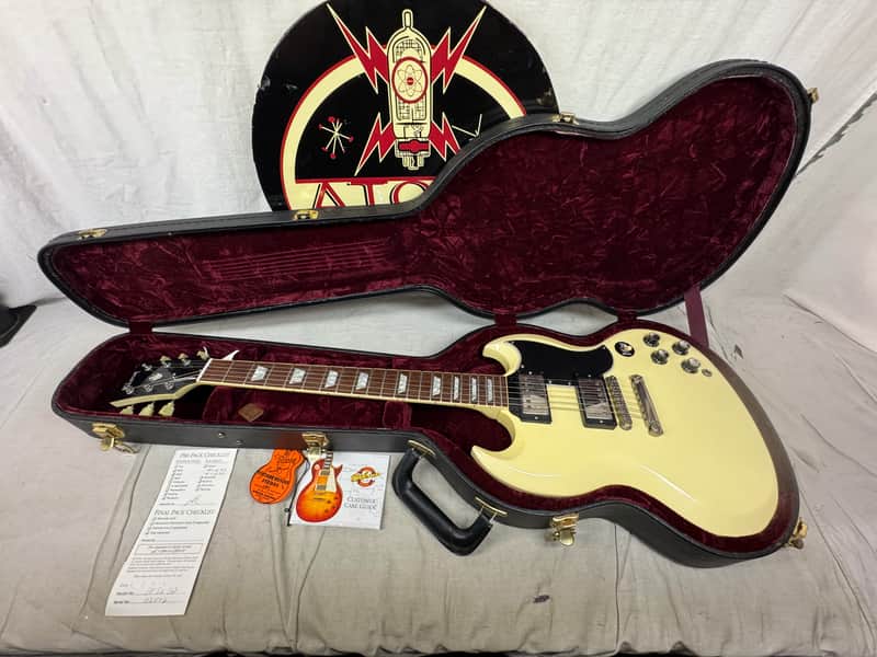 Gibson USA Custom Shop LP SG Std Les Paul SG Standard Guitar with Case image 1
