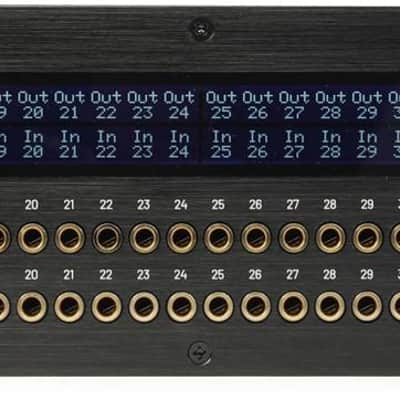 Black Lion Audio PBR TT LIT 96-point Gold-plated TT/DB-25 Patchbay image 1
