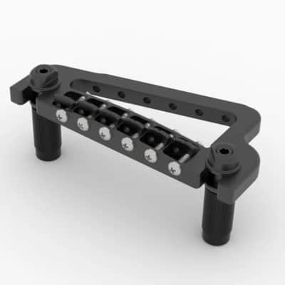 Hipshot BabyGrand 6 String Bridge - Black