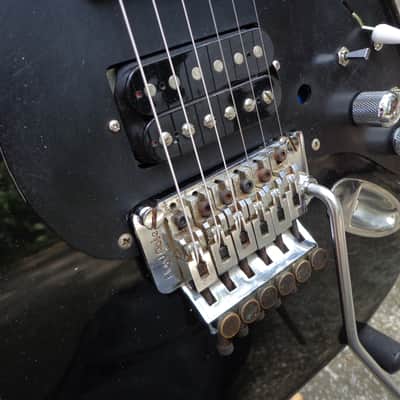 Kramer Pacer Custom 1984 Black- Seymour Duncan Vintage Pickups- Bannana Hockey Stick image 7
