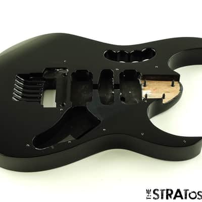 Ibanez JEMJR Steve Vai Signature BODY Guitar Parts Monkey Grip Black image 1