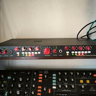 Phoenix Audio DRS-Q4 Mk2 2-Channel Class-A Discrete Mic Pre / DI / EQ 2010s Black image 4
