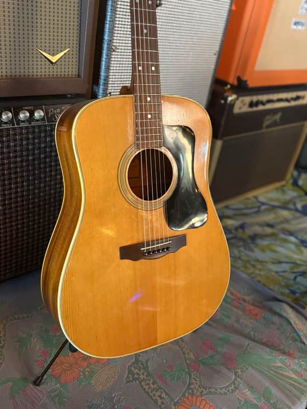 Ibanez 1972 - Natural - law suit era guild d 25 copy image 1