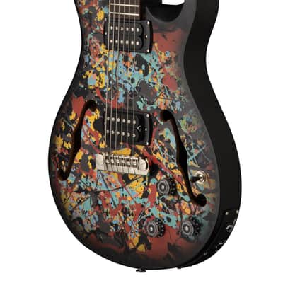 PRS SE Ed Sheeran Hollowbody Baritone Limited Edition, Comic Splash image 3