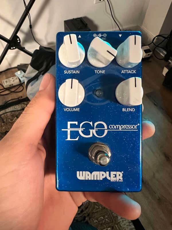Wampler Ego Compressor V2 (Small Logo) 2010s - Blue image 1