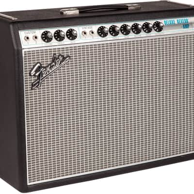 Fender ’68 Custom Deluxe Reverb 120V Guitar Combo Amp image 2