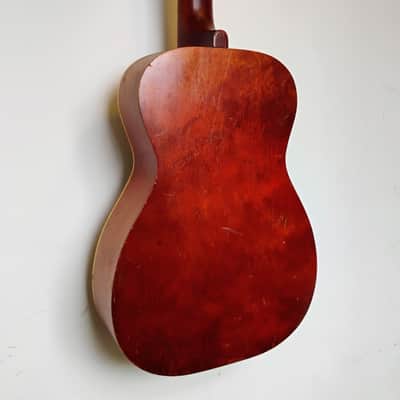 Harmony H927 "Stella" Parlor Tailpiece Guitar - 1960s - Natural - AS-IS image 17