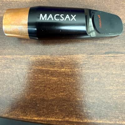 MACSAX Lotus Alto Saxophone Mouthpiece 2020's - Hard Rubber w/ Copper Ring image 1