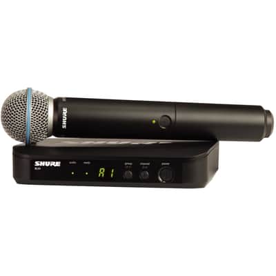 Shure BLX24/B58 Handheld Wireless System with BETA 58A, H11 Band image 1