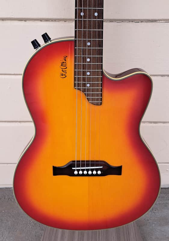 EPIPHONE CHET ATKINS SIGNATURE THINLINE ELECTRIC GUITAR W/BAG - 1999 image 1