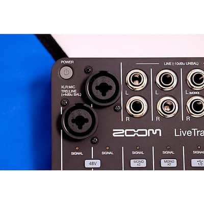 Zoom LiveTrak L-6 10-Channel Mixer & Recorder New - BLACK image 11