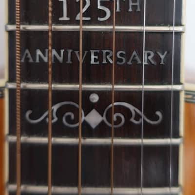 2008 Washburn 125th Anniversary R316SWKK Limited Edition Parlor Acoustic Guitar Very Clean #61 Of 250 Rare image 5