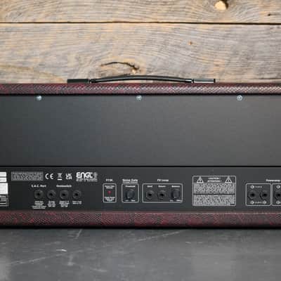 ENGL E651 Custom Shop Artist Edition 100 Guitar Amp Head - Red Snakeskin image 8