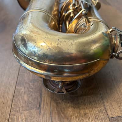 SML Rev D Tenor Saxophone - Permagold plated! image 4
