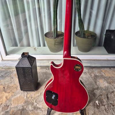 Gibson Custom Shop Les Paul Custom Figured Heritage Cherry image 6