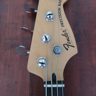 Fender Precision Bass with Jazz Neck Olympic White image 5