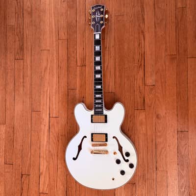 Epiphone "Inspired by Gibson Custom" '59 ES-355, Classic White image 3