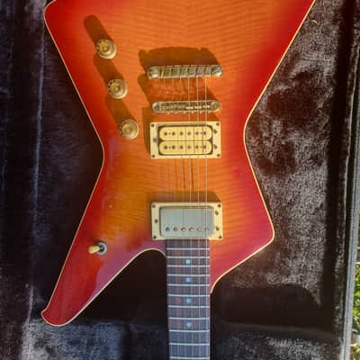 Ibanez DT400 Destroyer with Dot Inlays 1981 - Cherry Sunburst image 19