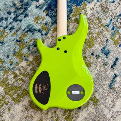 Dingwall NG3 Nolly Getgood 4-String Electric Bass Guitar, Gloss Ferrari Green image 4