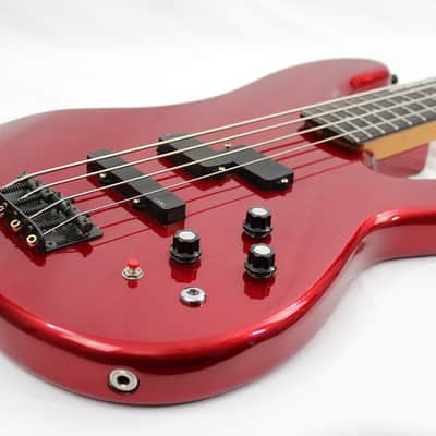 1989 Fender Contemporary Power Jazz Bass Special - Candy Apple Red image 2
