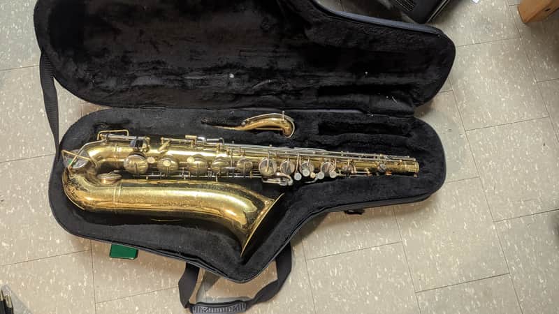 Buescher Aristocrat 500xx 1960s-70s - Lacquer being work off (vintage horn) image 1