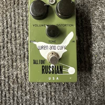 Wren and Cuff Tall Font Russian Fuzz | Reverb