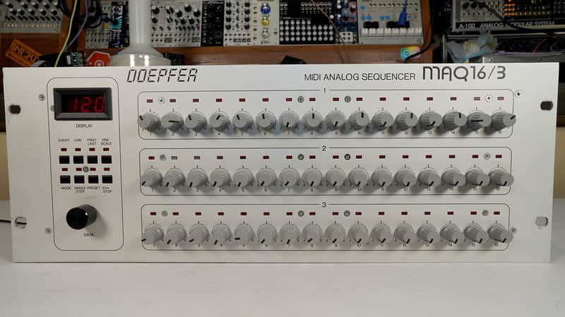 Doepfer MAQ 16/3 Sequencer 2010s - Silver image 1
