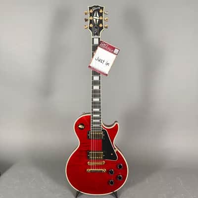 2010 Gibson Les Paul Custom 70s CS rot flamed Goldhardware inkl. Case image 3