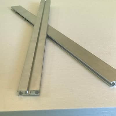 1 Pair 84hp Modular Eurorack Vector Rails or custom length image 2