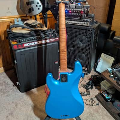Warmoth ‘72 P Bass 2025 - Satin Lake Placid Blue image 9