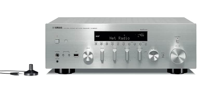 SINTOAMPLIFICATORE  HI-FI NETWORK RECEIVER YAMAHA R-N600A SILVER image 1