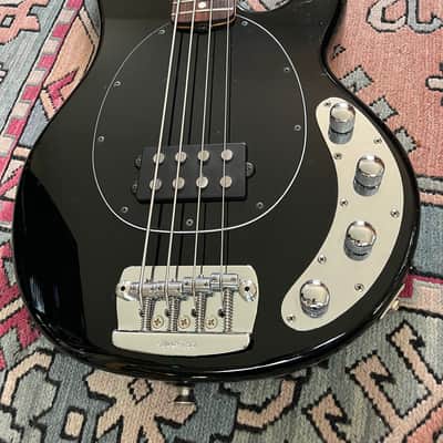 Ernie Ball Music Man Stingray EX with Rosewood Fretboard 1996 - 2002 - Black image 1
