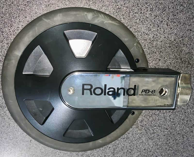 Roland PD-8 V-Pad 8" Dual Trigger Drum Pad 2004 - Present - Black image 1